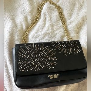 VS Black Studded Purse